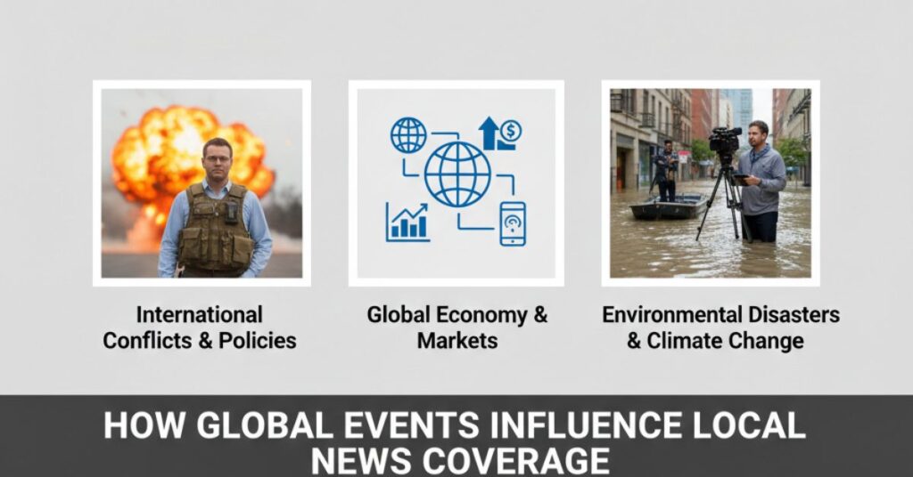 How Global Events Influence Local News Coverage