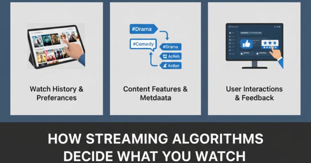 How Streaming Algorithms Decide What You Watch
