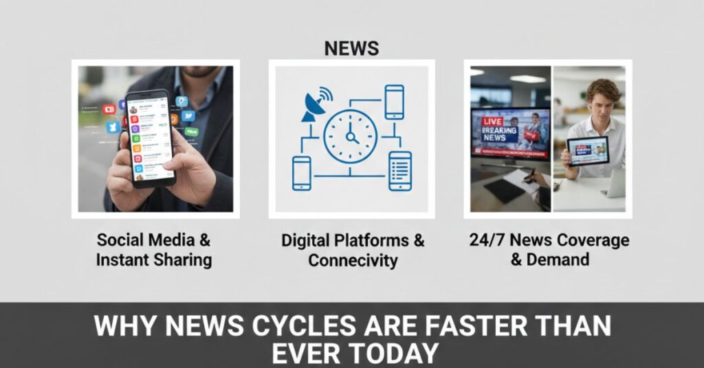 Why News Cycles Are Faster Than Ever Today